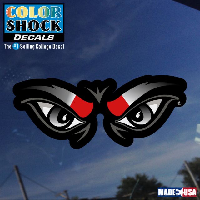 Bearcat Eyes Color Shock Decal | University of Cincinnati