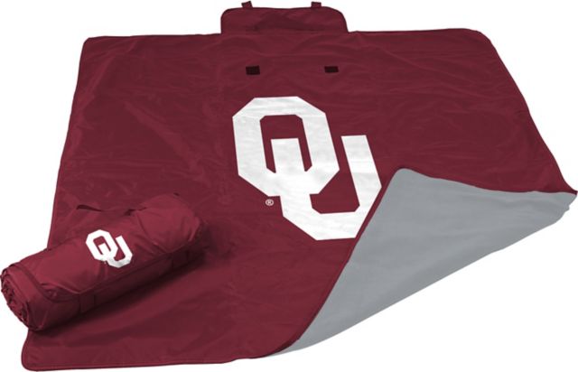 Oklahoma Sooners Throw Blanket - NCAA Woven Jacquard Blanket 46x60 Inches (Operation Hat Trick)