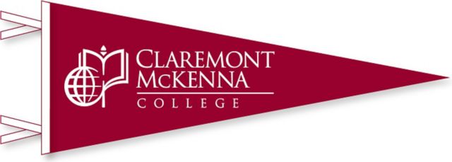 Claremont McKenna 9 #39 #39 x 24 #39 #39 Pennant Pomona College Keck Graduate