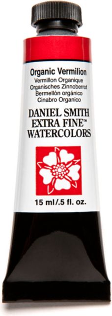 DANIEL SMITH WATERCOLOR 15ML ORGANIC VERMILION