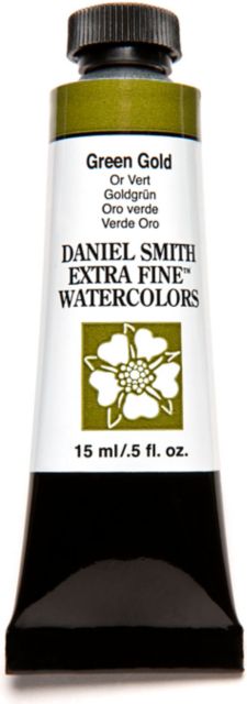 DANIEL SMITH WATERCOLOR 15ML GREEN GOLD