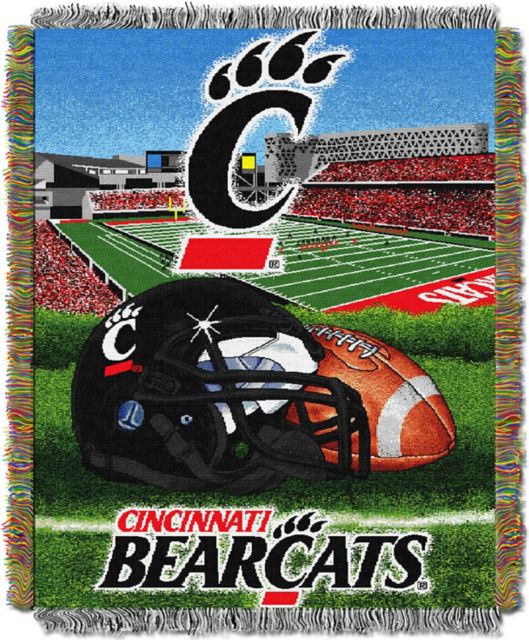 NCAA Home Field Advantage Woven Tapestry Throw Blanket 48''x60'' - ONLINE ONLY