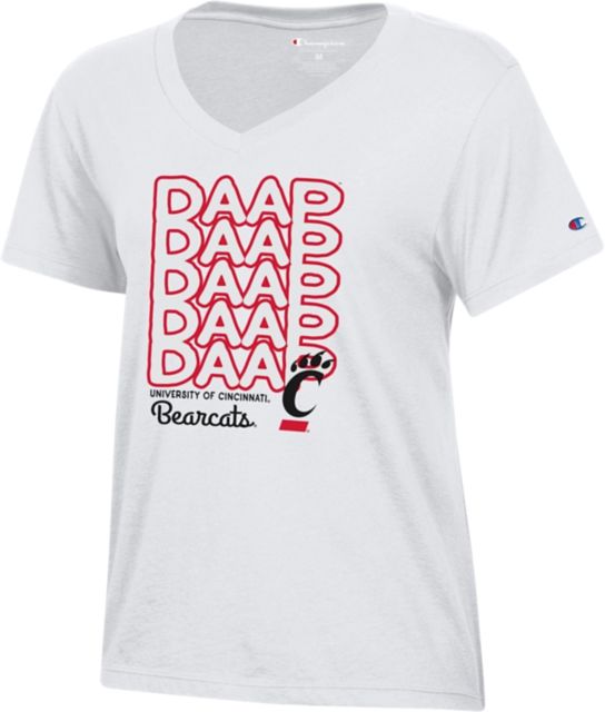 University of Cincinnati College of Design, Architecture, Art and Planning Women's V-Neck Short Sleeve T-Shirt