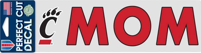 University of Cincinnati 3'' x 10'' Mom Decal