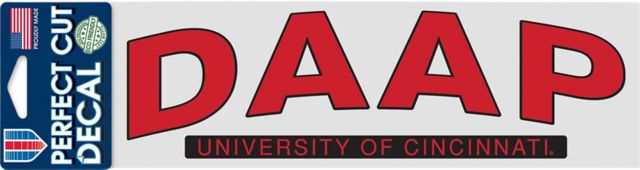 University of Cincinnati 3'' x 10'' Perfect Cut Decal