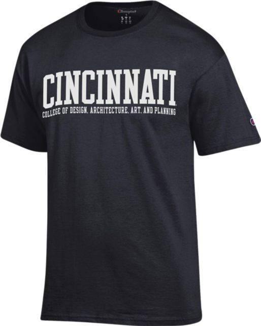 University of Cincinnati Short Sleeve T-Shirt | Champion | Black | Large