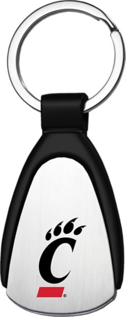 University of Cincinnati Bearcats Tear Drop Key Tag