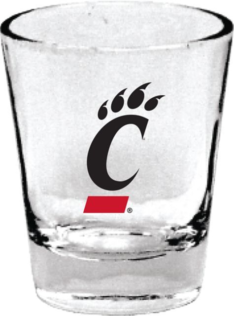 University of Cincinnati 1.5 oz. Collector's Glass