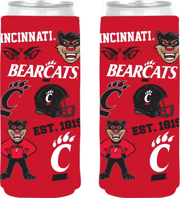 University of Cincinnati Bearcats Slim Can Coozie