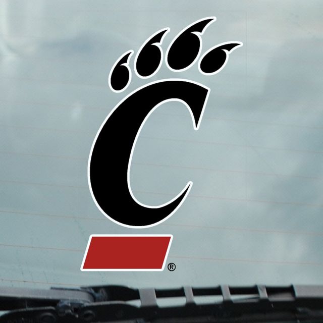University of Cincinnati Cling Decal