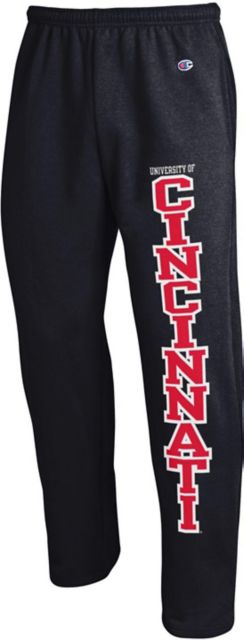 University of Cincinnati Open Bottom Sweatpants