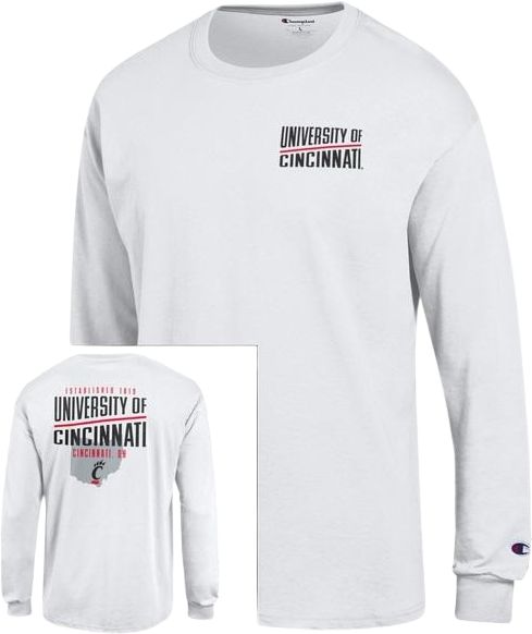 University of Cincinnati Long Sleeve T-Shirt