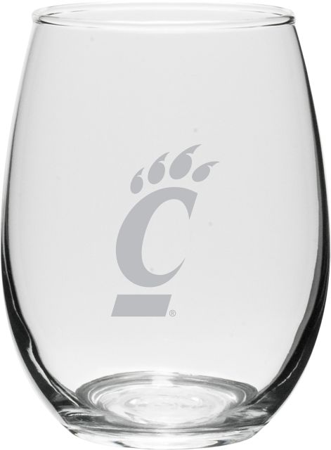University of Cincinnati 15 oz. Wine Glass