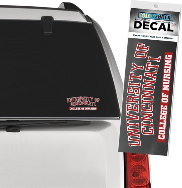 University of Cincinnati Nursing Decal