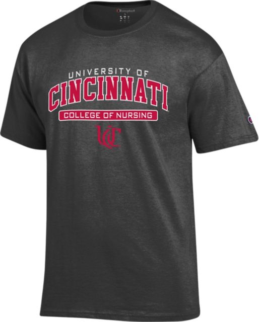 University of Cincinnati College of Nursing Short Sleeve T-Shirt:  University of Cincinnati-Medical