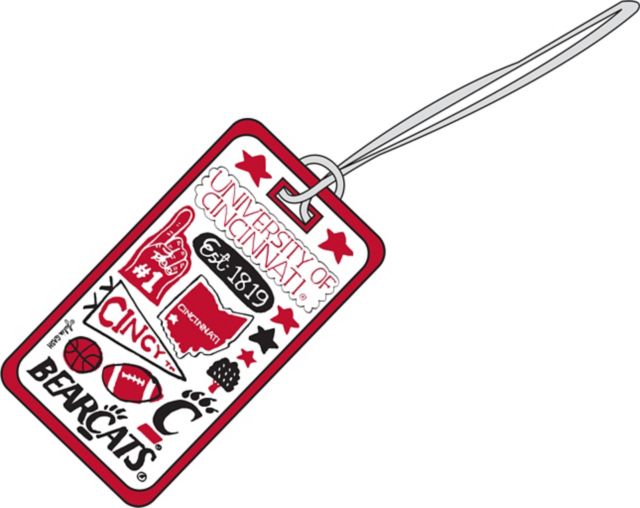 University of Cincinnati Julia Gash Luggage Tag