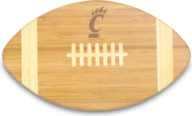 University of Cincinnati Touchdown Football Cutting Board - ONLINE ONLY