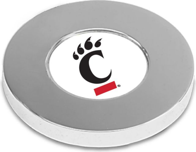 CSI Silver Paperwitheight (Gift Boxed) With Colored Medallion - ONLINE ONLY