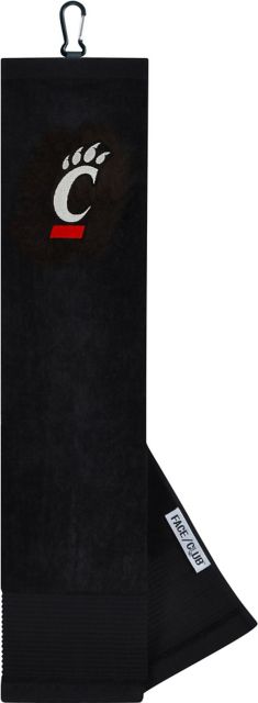 University Of Cincinnati Tri-Fold Embroidered Golf Towel - ONLINE ONLY