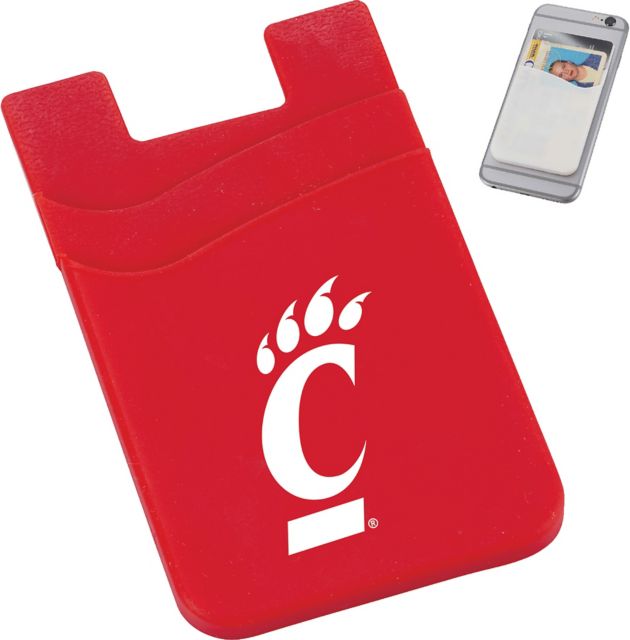 University of Cincinnati Silicone Card Wallet