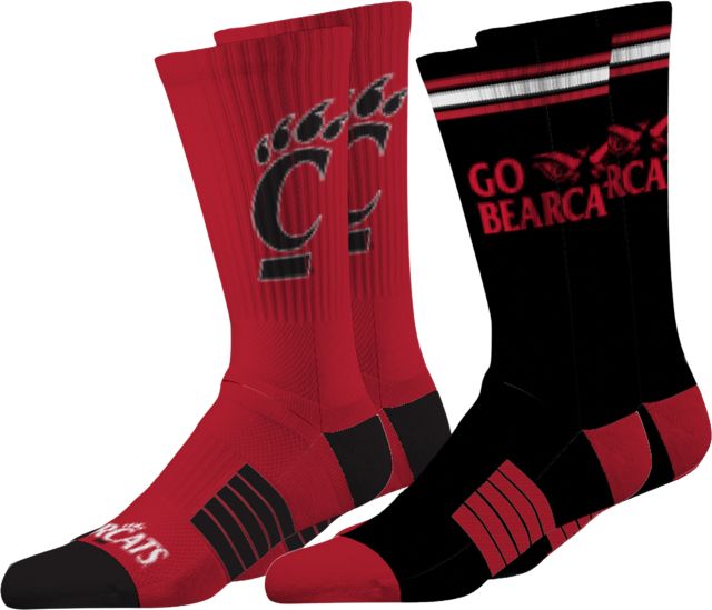 University of Cincinnati Premier Socks - Pack of 2