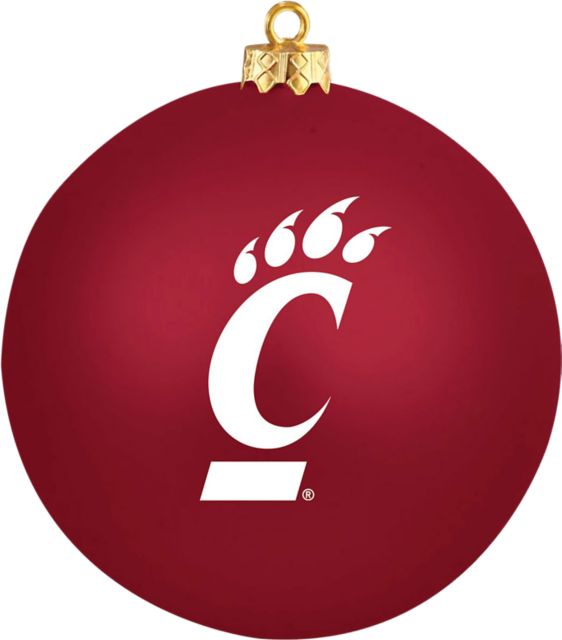University of Cincinnati Round Shatterproof Ornament