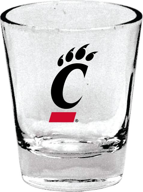 University of Cincinnati 1.5 oz. Collector's Glass