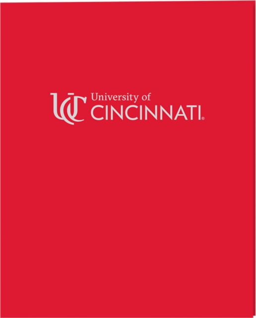 University of Cincinnati 2 Pocket Folder