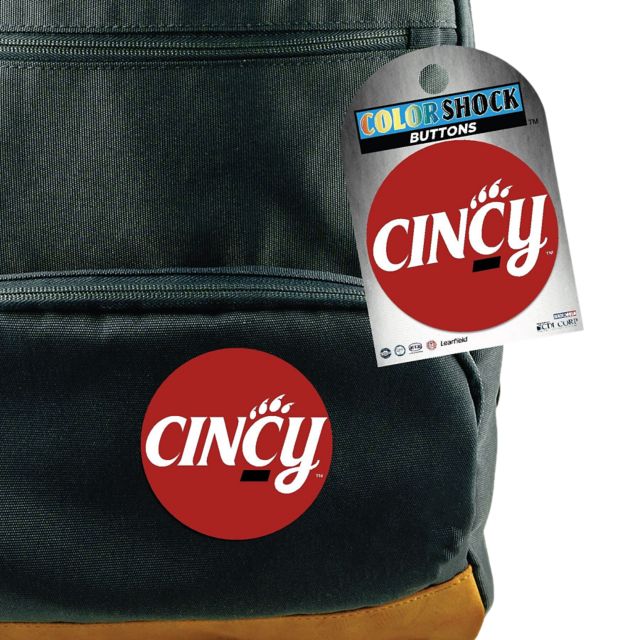 University of Cincinnati 3'' Heart Button