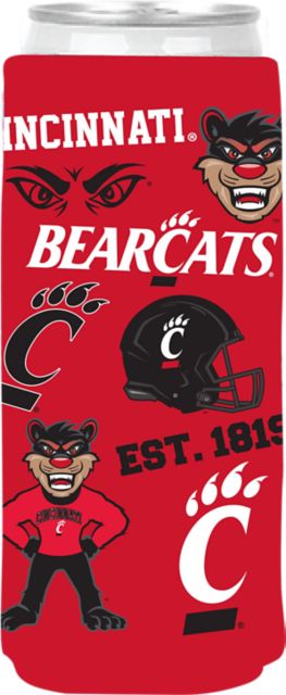University of Cincinnati Bearcats Slim Can Coozie