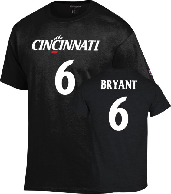 Cincinnati Football T Shirt Bryant - 6 - ONLINE ONLY