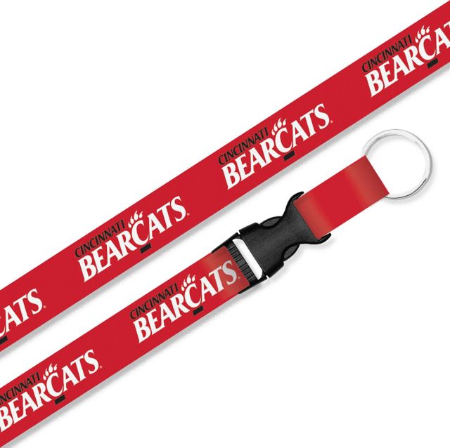 University of Cincinnati Bearcats Lanyard with Buckle