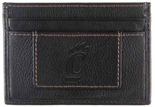 University of Cincinnati Leather Card Holder