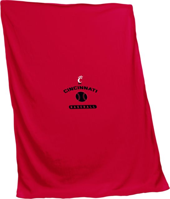University of Cincinnati Baseball 84x54 Sweatshirt Blanket