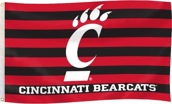University of Cincinnati Bearcats 3'x5' Flag