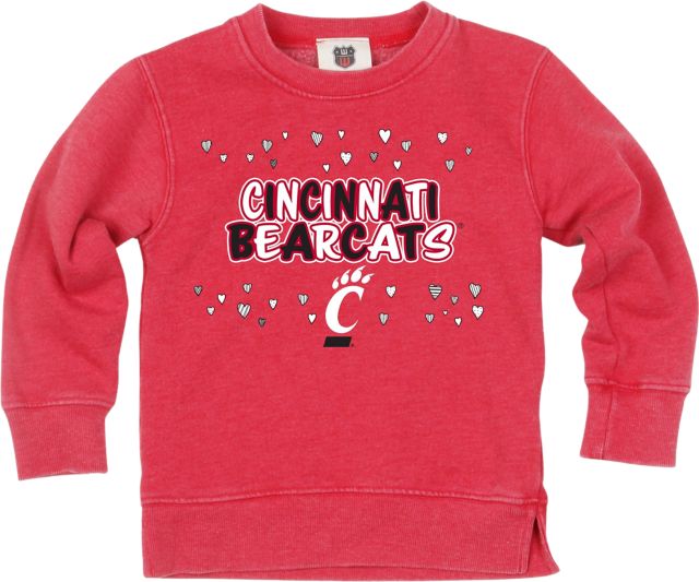 University of Cincinnati Bearcats Toddler Crewneck Sweatshirt