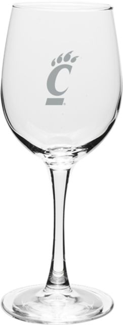 University of Cincinnati 12 oz Wineglass