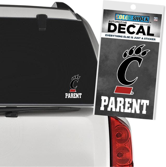 University of Cincinnati Parent Decal