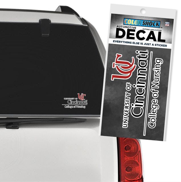 University of Cincinnati College of Nursing Decal