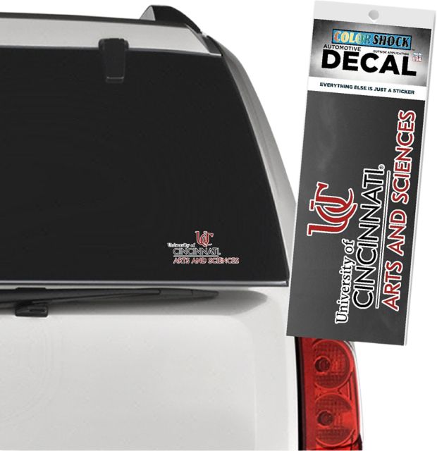 University of Cincinnati Arts & Sciences Decal