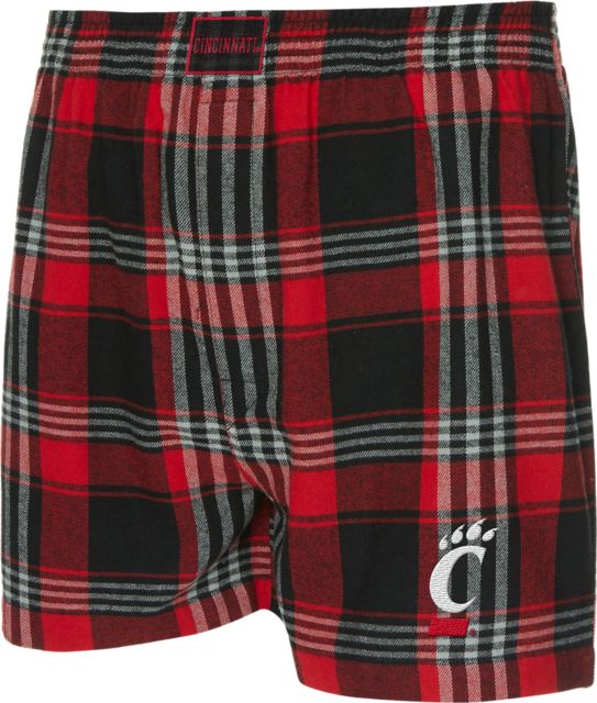 University of Cincinnati Flannel Boxers