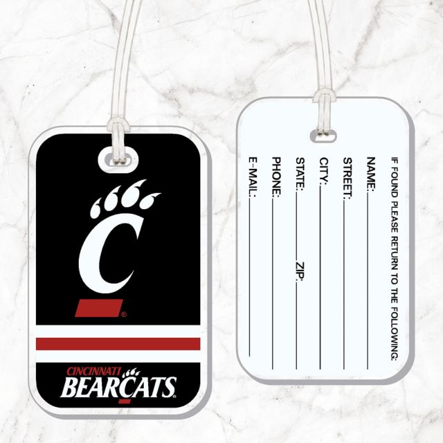 University of Cincinnati Bearcats Bag Tag