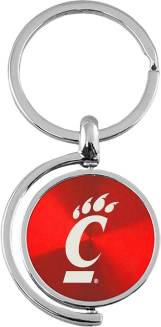 University of Cincinnati Spinner Key Tag