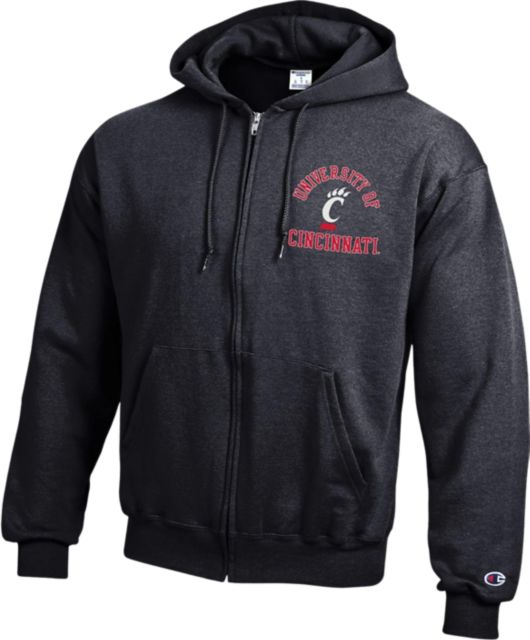 University of Cincinnati Full-Zip Powerblend Hooded Sweatshirt