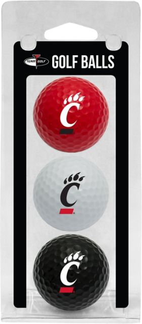 University of Cincinnati 3 Pack Golf Ball