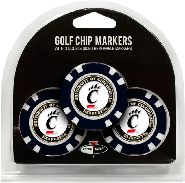 University of Cincinnati Golf Chip 3 Pack