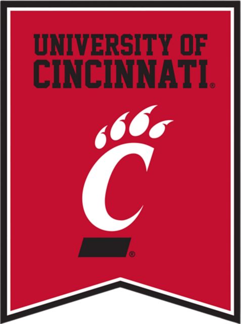 University of Cincinnati 18" x 24" Banner