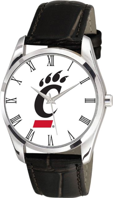 University of Cincinnati 26mm Ladies Leather Watch