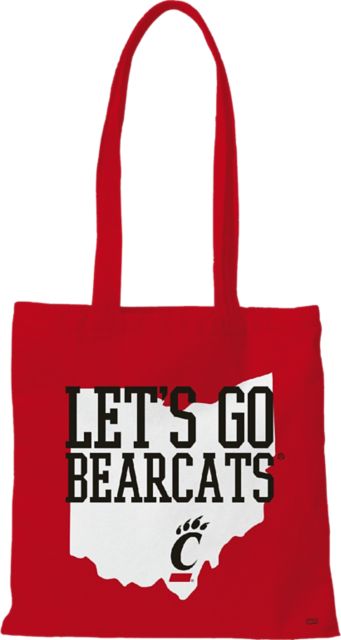 University of Cincinnati Let's Go Bearcats Tote Bag