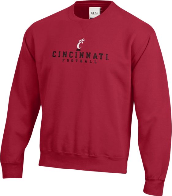 University of Cincinnati Football Bearcats Crewneck Sweatshirt